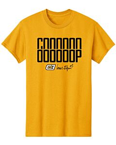 Officially Licensed Cooper DeJean - COOOP T-shirt-Gold