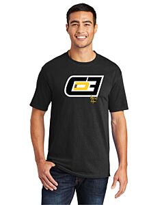 Officially Licensed Cooper DeJean CD3 Port &amp; Company® Tall Core Blend Tee-Black