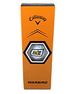 Officially Licensed Cooper DeJean CD3 - Sleeve of 3 Callaway Warbird CD3 Golf Balls